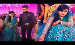 मंगेतर के सामने शर्माते रहे तेजप्रताप, नजरें झूकाकर ऐश्वर्या ने किया होने वाले पति का स्वागत