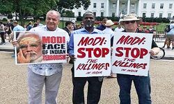 VIDEO: अमरीका में लगे मोदी गो बैक के नारे ,खबर डकार गई कार्पोरेट मीडिया