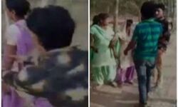 रामपुर में दिल दहलाने वाली वारदात, लड़कियों से सरेआम छेड़छाड़: देखें वीडियो