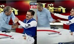 प्रवक्ता महोदय डिबेट शो से बचे: हाथापाई पर उतरी दंगाई मिडिया, राफेल पर सवाल पूछने पर एंकर ने कांग्रेसी प्रवक्ता पर उठाया हाथ प्रवक्ता महोदय डिबेट शो से बचे: हाथापाई पर उतरी दंगाई मिडिया, राफेल पर सवाल पूछने पर एंकर ने कांग्रेसी प्रवक्ता पर उठाया हाथ