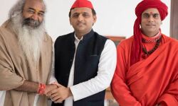 संतों ने किया अखिलेश को समर्थन देने का ऐलान, कहा- भाजपा ने हिंदुओ के साथ धोखा किया है, भाजपा में मचा हड़कंप.