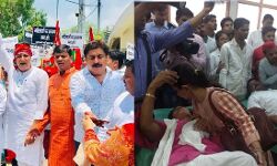 उत्तर प्रदेश: योगी राज में पुलिस की बर्बरता, सपा की महिला कार्यकर्ताओं को बेरहमी से पीटा, कई घायल