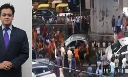 VIDEO: कांवड़ियों की गुंडागर्दी देख भड़के पत्रकार अभिसार शर्मा, लगाई खूब लताड़