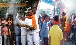 भगवाधारी ने आजम खान की जुबान काटने वाले को 50 लाख रुपए देने का किया एलान