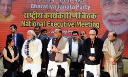 मंदिर मुद्दे पर गुमराह कर रही बीजेपी? राष्ट्रीय कार्यकारिणी की बैठक में मंदिर का ज़िक्र तक नहीं