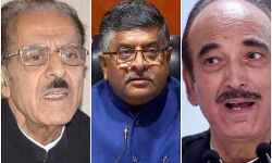 जम्मू-कश्मीर पर कांग्रेस नेता सैफुद्दीन सोज और गुलाम नबी आजाद के बयान से बवाल, बौखलाई भाजपा ने बोला हमला