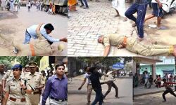 योगीराज में गुंडों का बोल बाला, दारोगा की बीच सड़क पर लाठी डंडो से की धुनाई, जानें क्या है मामला