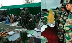 भारतीय फैज़ ने रोज़ेदारों को दी इफ़्तार पार्टी, कैम्प में हुआ नमाज़ का आयोजन, यह जान कर योगी आदित्यनाथ का बढ़ सकता है रक्तचाप