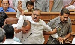 वीडियो: दिल्ली विधानसभा में हंगामा, भाजपा विधायक ने AAP विधायक अमानतुल्ला खान को बताया आतंकवादी कहा, मचा बवाल!