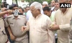 110 दिन बाहर बिताने के बाद लालू यादव का रांची कोर्ट में सरेंडर