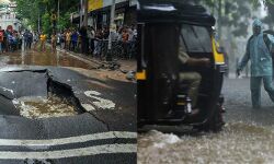 मुंबई में  कुदरत का कहर, भारी बारिश के चलते 11 की मौत, हाई टाइड का अलर्ट, उत्तर भारत गर्मी से बेहाल