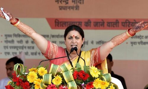 बड़ी खबर: केन्द्रीय मंत्री स्मृति ईरानी पर लगा यह संगीन आरोप, भाजपा में मचा हड़कंप
