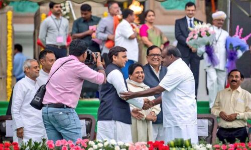 ऐतिहासिक पल: मायावती-अखिलेश का काकटेल भारतीय राजनीती को दे सकता है नया आयाम, एकजुटता को देख भाजपा के उड़े होश