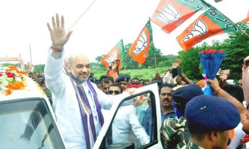 गाय को कुचल कर आगे बढ़ गया अमित शाह का काफ़िला: जानिए कहाँ का है मामला