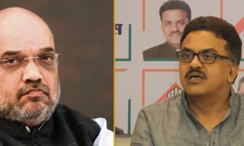 संजय निरुपम ने अमित शाह के बयान को बताया शर्मनाक, कहा- चोर को मलाल है चोरी न कर पाने का