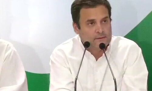 राहुल का मोदी सरकार पर हमला, कहा- नोट बंदी पीएम मोदी की गलती नही बल्कि बड़ा घोटाला हैं