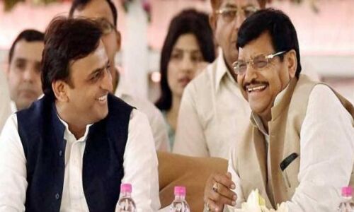 उत्तर प्रदेश: एक दूसरे को गले लगाकर राम गोपाल-शिवपाल, कह इतनी बड़ी बात कि भाजपा में मचा हड़कंप