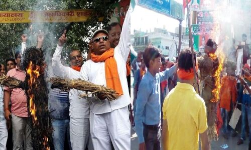 भगवाधारी ने आजम खान की जुबान काटने वाले को 50 लाख रुपए देने का किया एलान