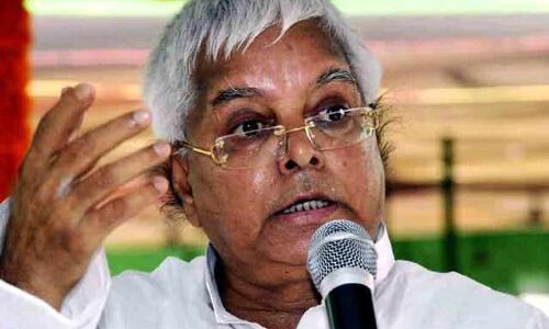 मिट्टी घोटाला:लालू बोले, ये मेरे परिवार को बदनाम करने की साजिश