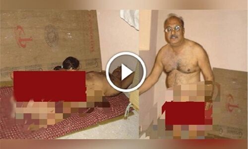 VIDEO: भाजपा ज़िलाध्यक्ष बेटी की उम्र की लड़की के साथ संबंध बनाते कैमरे के क़ैद
