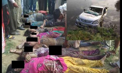 मथुरा: दर्दनाक हादसा, नहर में गिरी कार, एक ही परिवार के 10 की मौत