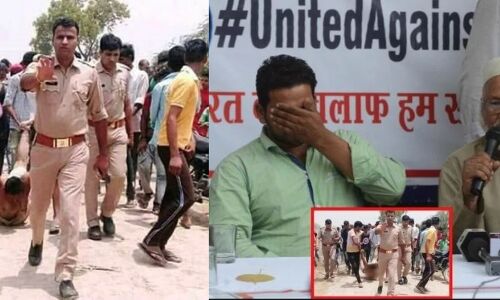 पिलखुआ लिंचिंग मामले में पीड़ित परिवार ने प्रेस कांफ्रेंस में खोली योगी राज में पुलिस की पोल, मचा हड़कंप