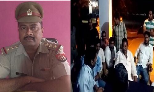 योगीराज: कोतवाली में घुसकर BJP नेता ने की गुंडागर्दी, इंस्पेक्टर को धमकाया!