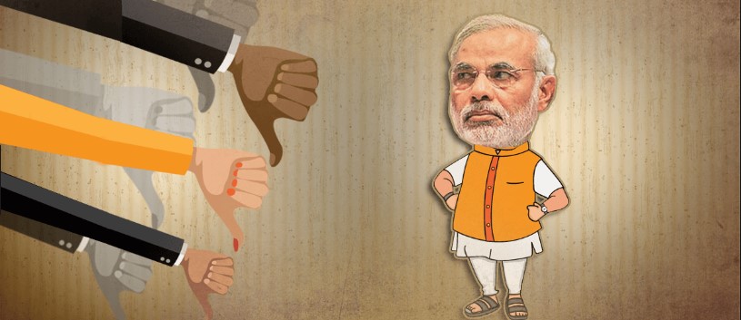 मोदी सरकार की गलत नीतियों की बदौलत, पटरी से उतर चुकी है भारत की विदेश नीति