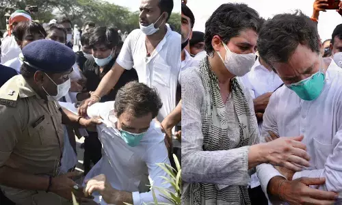 अभी-अभी : हाथरस जा रहे राहुल गांधी को लाठी के दम पर किया गया गिरफ्तार, पुलिस ने की धक्कामुक्की | पढ़ें पूरा घटनाक्रम