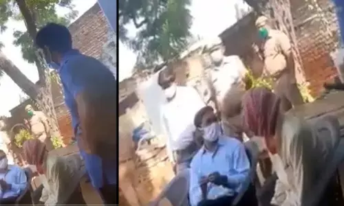 हाथरस गैंगरेप : DM प्रवीण कुमार ने पीड़ित परिवार को दी धमकी, मीडिया आज है कल नहीं रहेगी