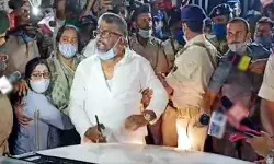 पासवान का पार्थिव शरीर पटना पहुंचा , दामाद ने डिप्टी सीएम सुशील मोदी का काफिला रोका , किया हंगामा