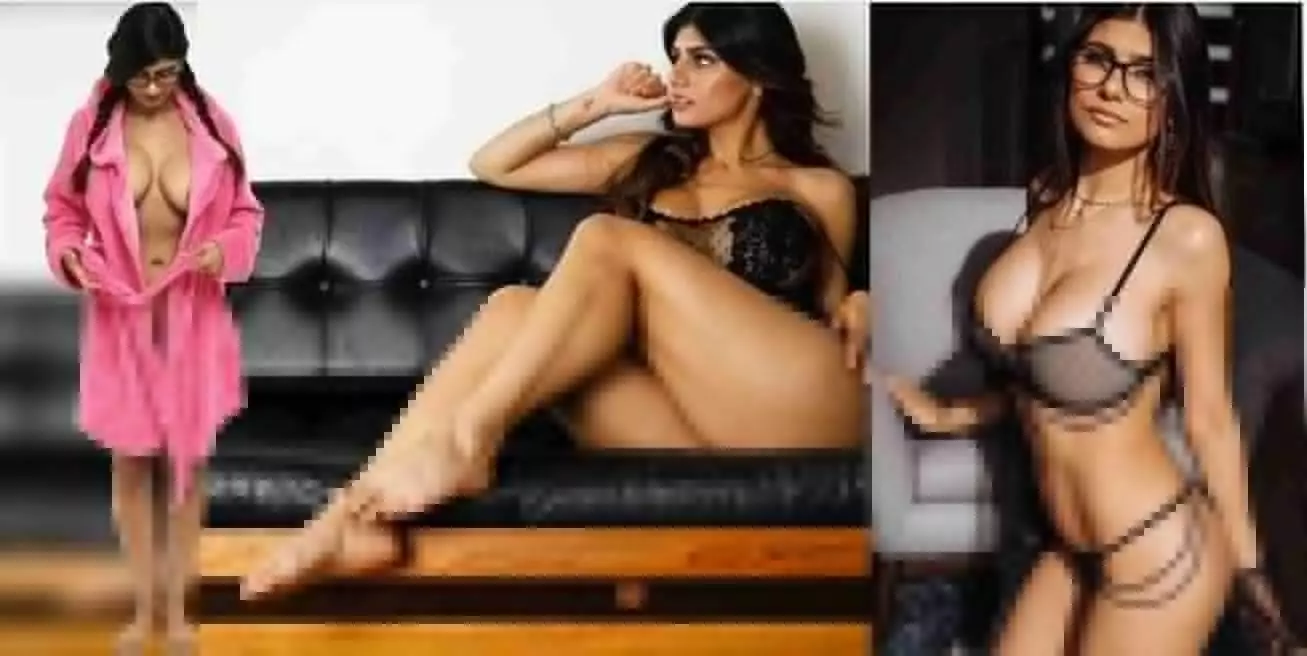 Mia Khalifa Hot Sexy Photo Videos : मिया खलीफा की ब्लैक बिकिनी में फोटो देख फैंस हुए मदहोश
