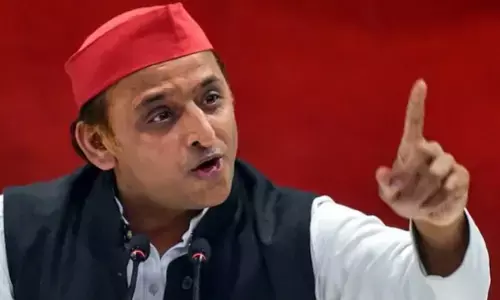 अखिलेश यादव का आरोप, कहा- मतदाताओं को भयभीत करने के लिए BJP कर रही है सरकारी मशीनरी का इस्‍तेमाल