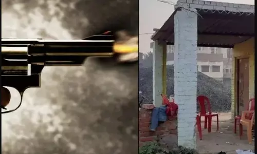 UP Crime : घर पर खाना खाते समय सपा नेता पर हमला, पत्नी को लगी गोली UP Crime : घर पर खाना खाते समय सपा नेता पर हमला, पत्नी को लगी गोली