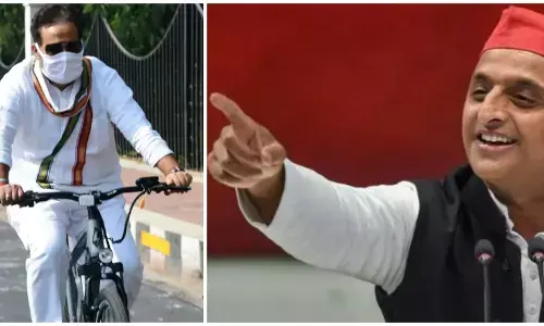 Samikwadi Party President Akhilesh Yadav told drama about Srikanths cycling Samikwadi Party President Akhilesh Yadav told drama about Srikanths cycling