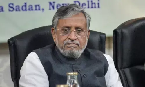 sushil Modi Angry At The Deputy Cm Snatching The Chair Bjp Office Did Not Reach To Welcome Amit Shah sushil Modi Angry At The Deputy Cm Snatching The Chair Bjp Office Did Not Reach To Welcome Amit Shah
