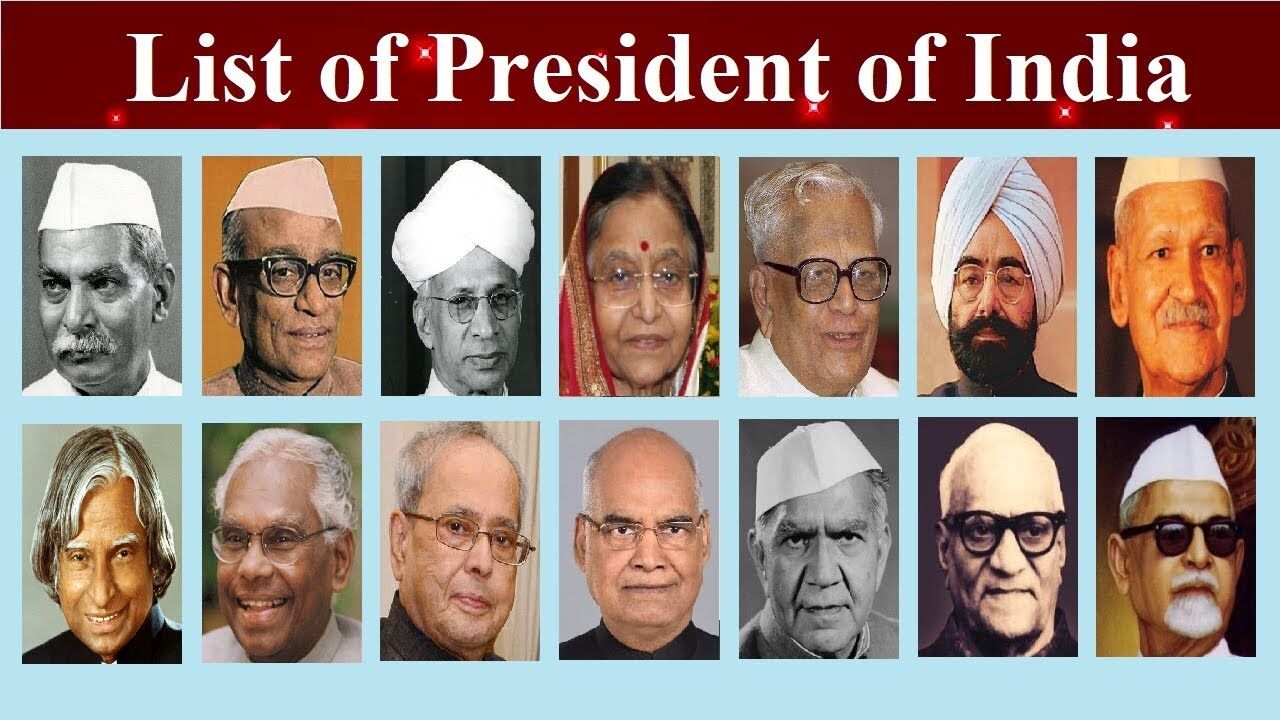 List Of Presidents Of India List Of 