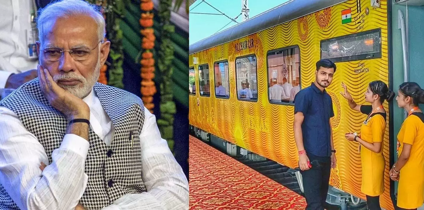 आज से देश की पहली कॉरपोरेट ट्रेन तेजस हुई बंद, हर रोज हो रहा था इतने लाख का घाटा आज से देश की पहली कॉरपोरेट ट्रेन तेजस हुई बंद, हर रोज हो रहा था इतने लाख का घाटा