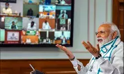 देश में फिर से लग सकता है लॉकडाउन? मुख्यमंत्रियों के साथ पीएम मोदी की अहम बैठक शुरू देश में फिर से लग सकता है लॉकडाउन? मुख्यमंत्रियों के साथ पीएम मोदी की अहम बैठक शुरू