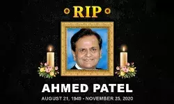 Ahmed Patel Passes Away Congress leader Ahmed Patel dies