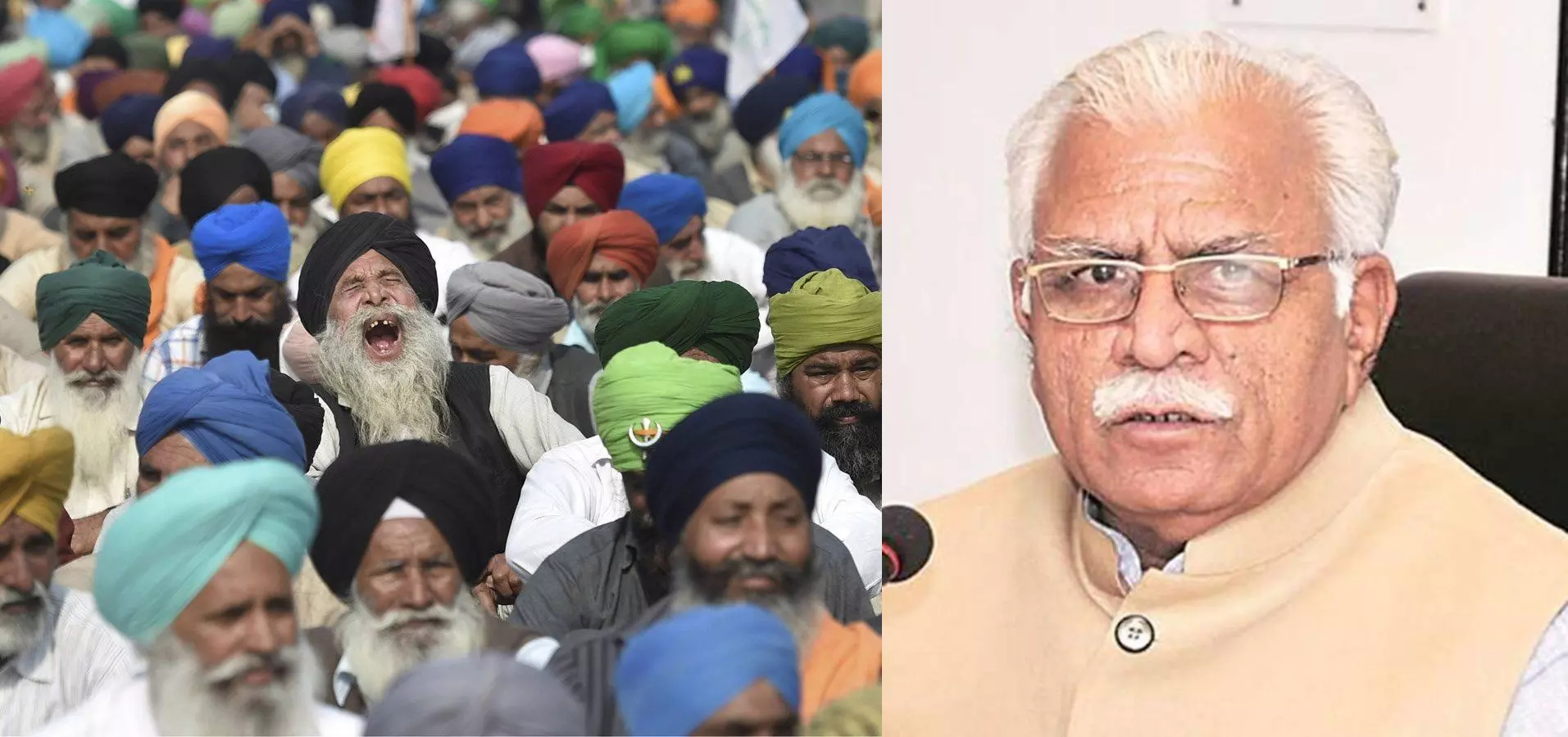 Announcement of 40 Khap Panchayats – Khattar government will begin to bring down