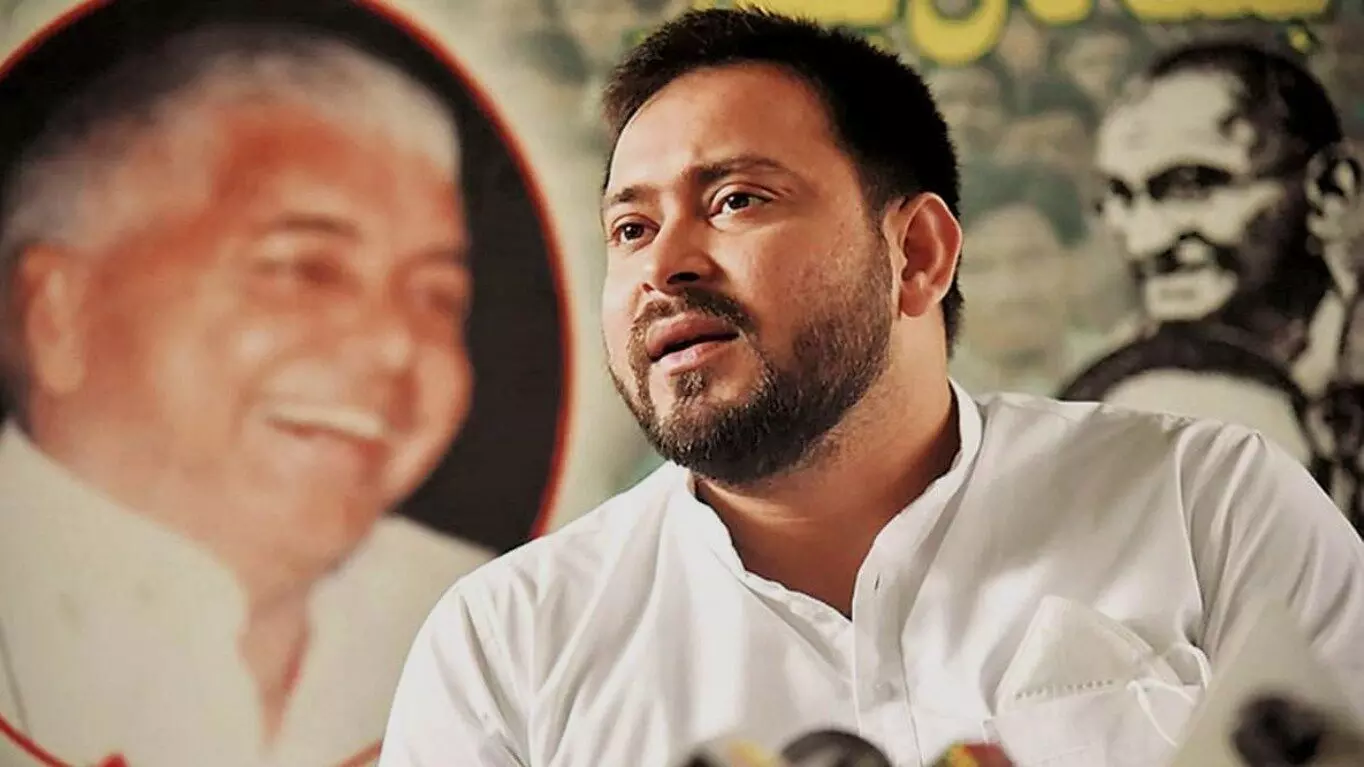 FIR on Tejashwi Yadav, action on demonstration in support of farmers