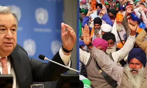 अब संयुक्त राष्ट्र भी किसानों के साथ, शांतिपूर्ण प्रदर्शन को बताया उनका अधिकार