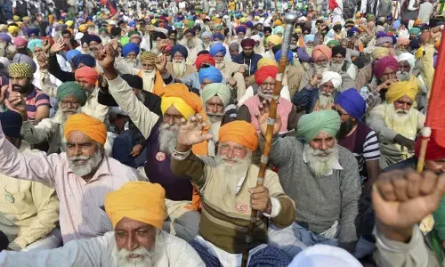 किसान आंदोलन: भारत बंद से पहले  मोदी सरकार के हां पांव फुले, राज्यों को जारी की ये एडवाइजरी