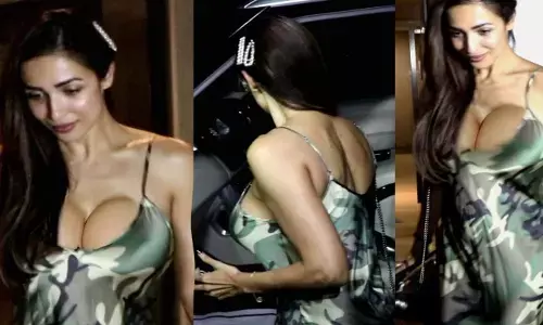 Malaika Arora Sexy Photo Video: मलाइका अरोड़ा की पतली कमर और सेक्सी फिगर ने फैन्स के दिलों को किया घायल