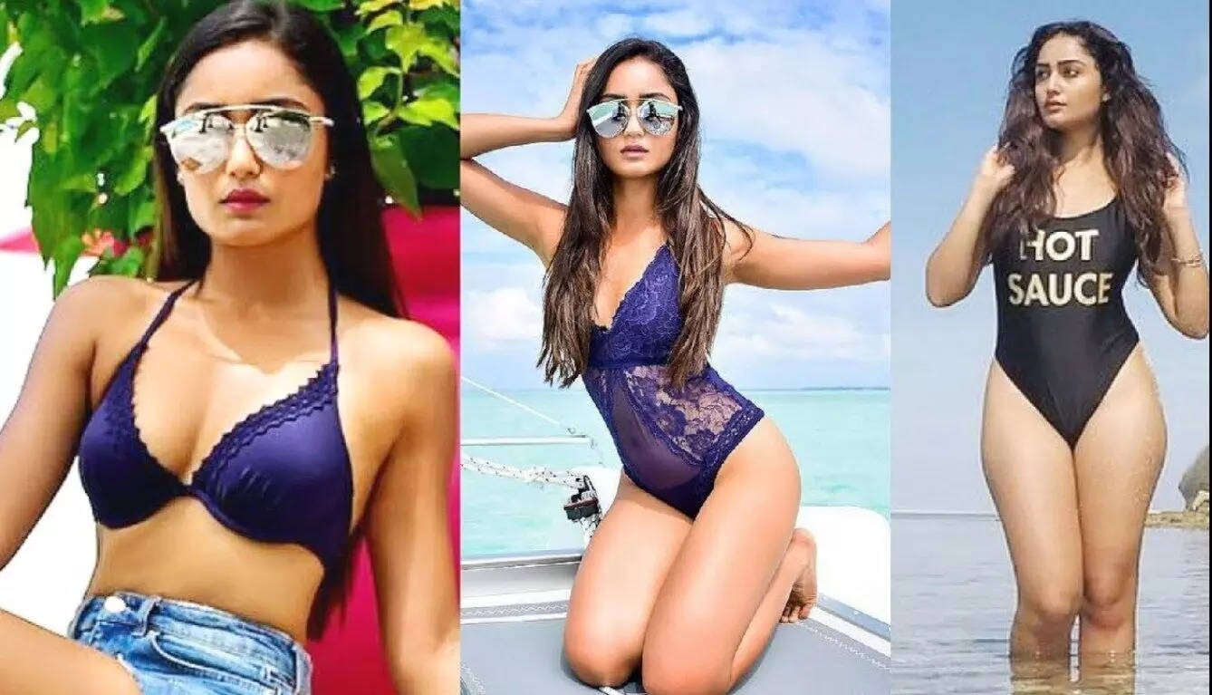 Tridha Choudhury Hot Sexy Photos: त्रिधा चौधरी की बिकिनी फोटो ने उड़ाए फैंस के होश, फोटो वायरल