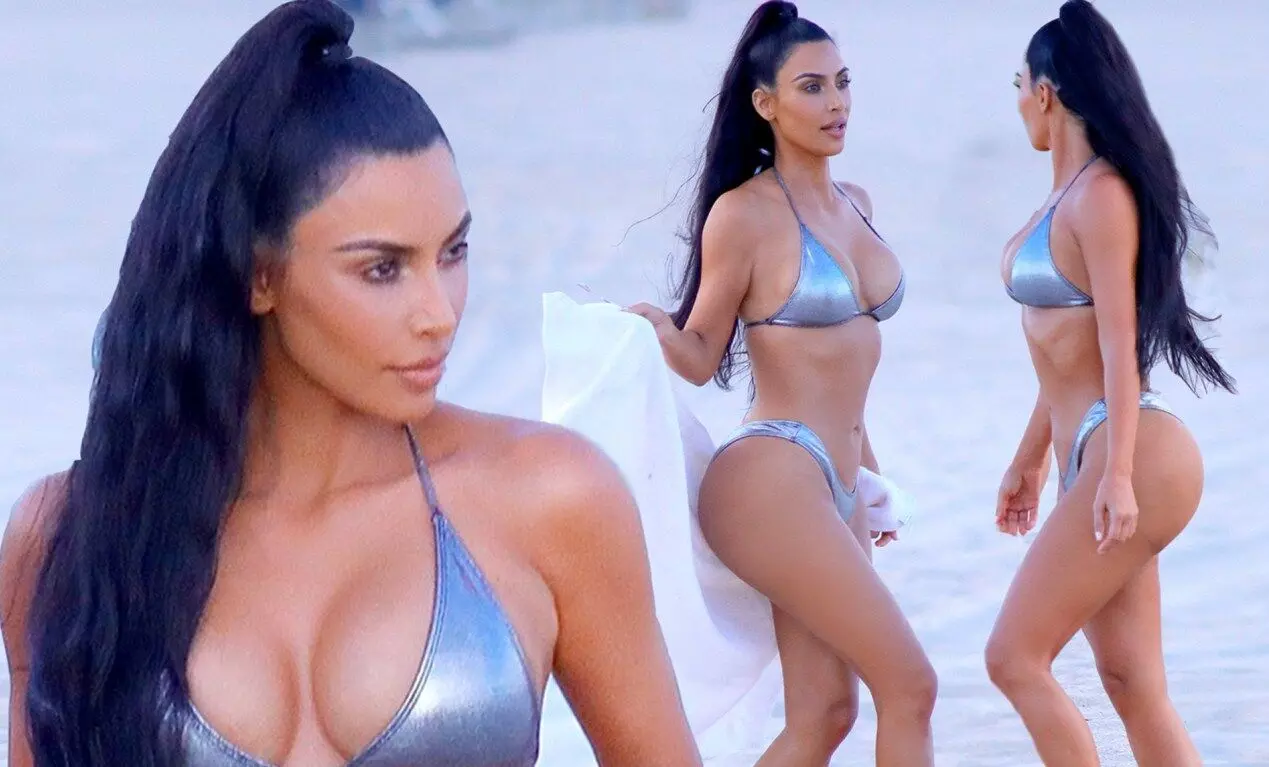 Kim Kardashian sexy halloween photo: किम कार्दशियन ने हैलोवीन पर ब्रा पेंटी पहन दिए बोल्ड पोज