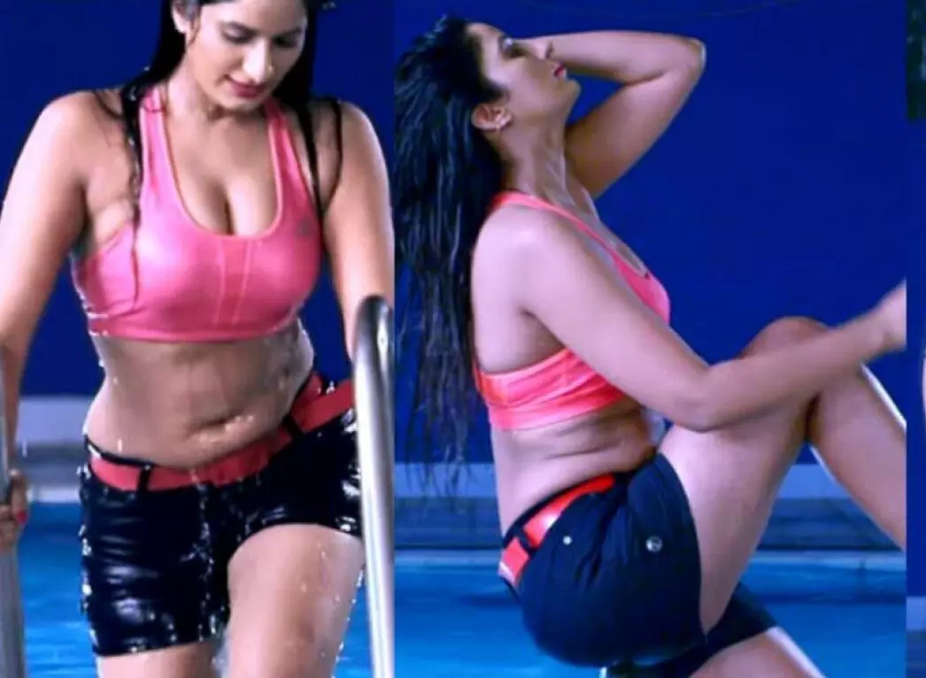 Poonam Dubey Sexy Bhojpuri Gana Hot Video: अंकुश राजा और पूनम का नया भोजपुरी गाना हुआ रिलीज, देखें वीडियो