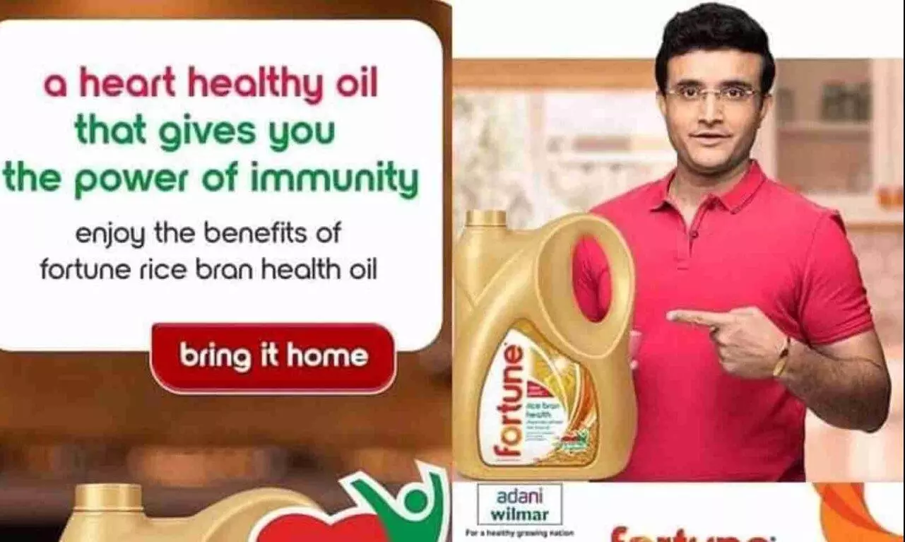 Adani Group bans all advertisements of Ganguly