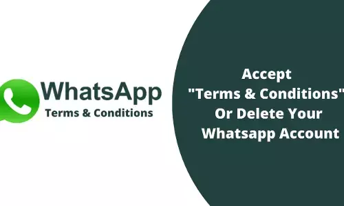 WhatsApp New policy 2021: वाट्सऐप यूजर्स को शो हो रहा है ये मैसेज, जाने क्या करना होगा WhatsApp New policy 2021: वाट्सऐप यूजर्स को शो हो रहा है ये मैसेज, जाने क्या करना होगा